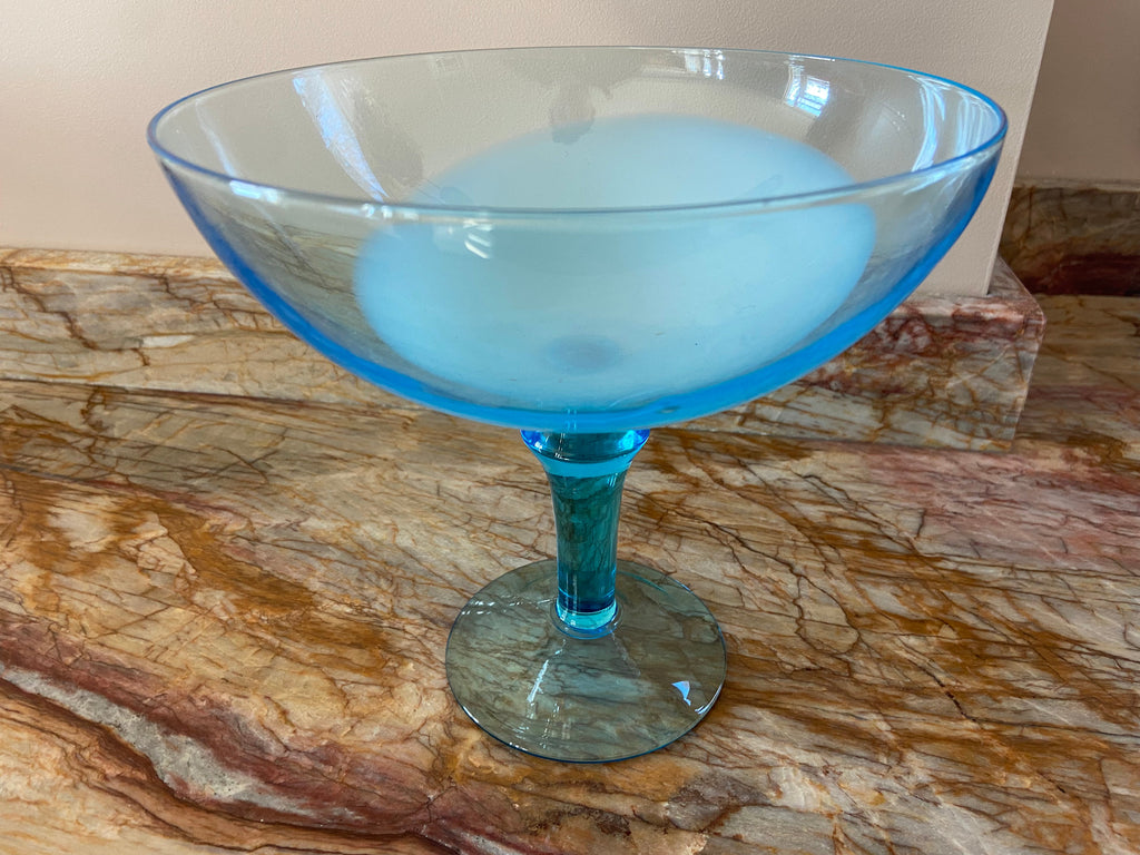 Blue dot love - glass bowl Homeware Days of Tumult 