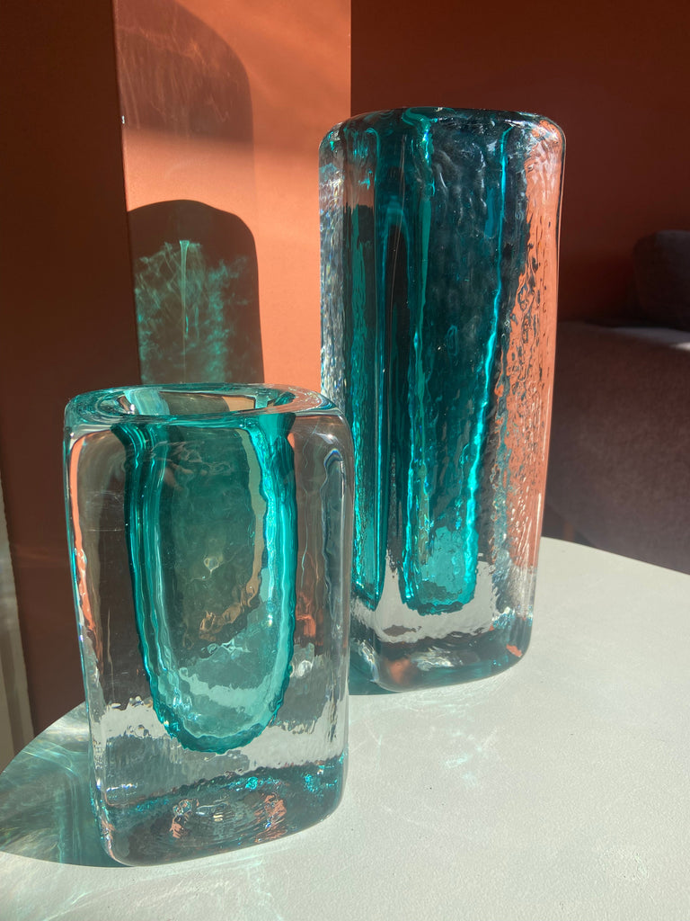 Blue fall vases - set of 2 Homeware Days of Tumult 