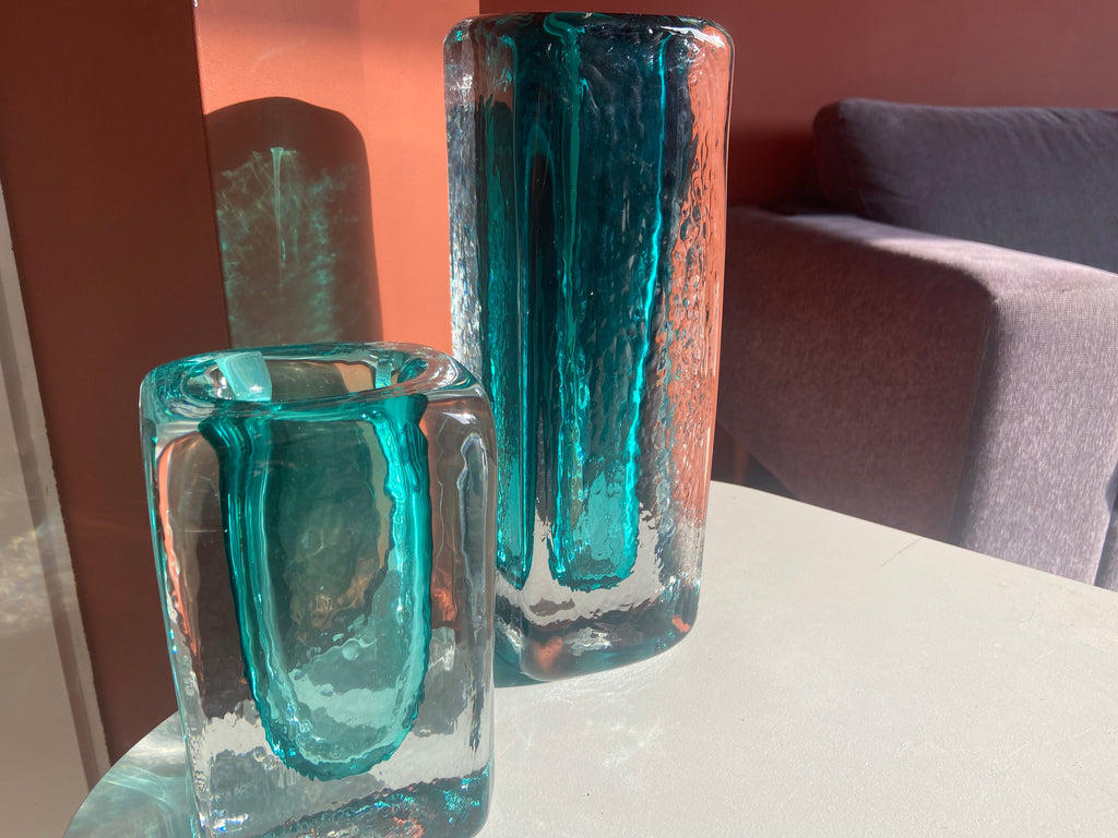 Blue fall vases - set of 2 Homeware Days of Tumult 