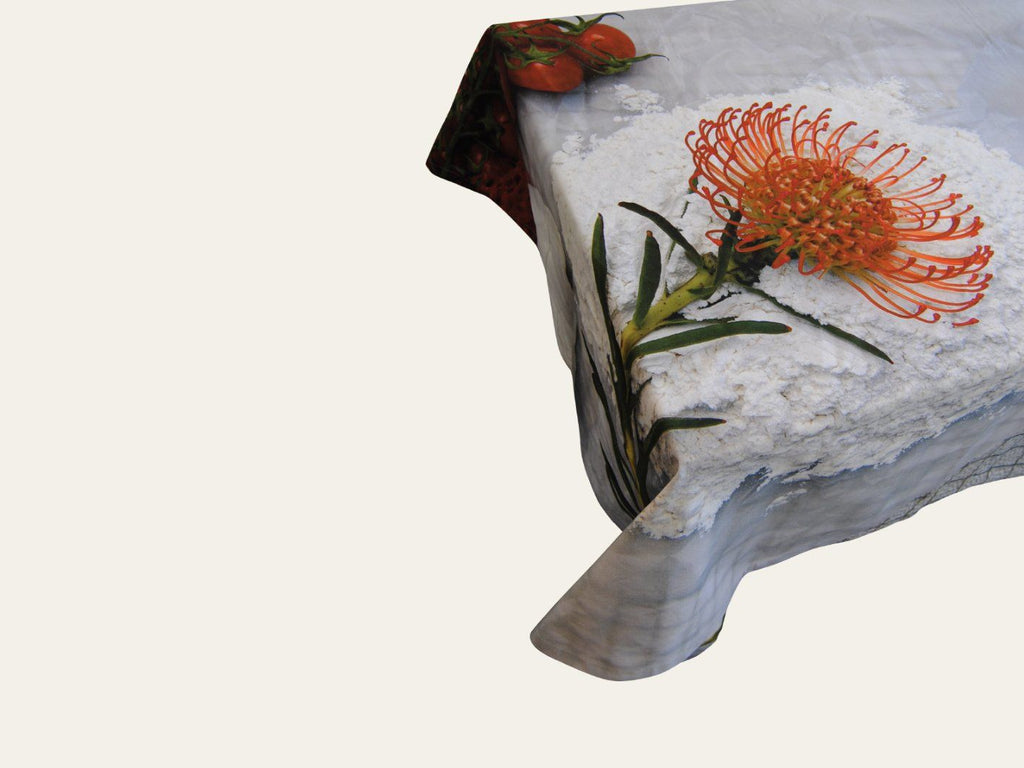 Flour Cushion - cotton tablecloth Tablecloth Days of Tumult 