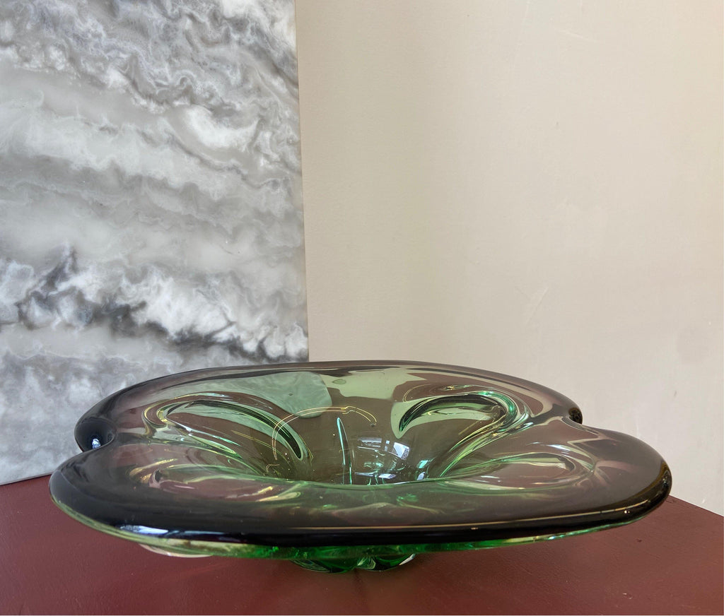 Glass bowl - Murano - Madness green Homeware Days of Tumult 