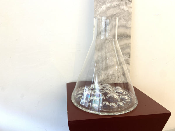 Glass vase XL - bubbles of fearce Homeware Days of Tumult 