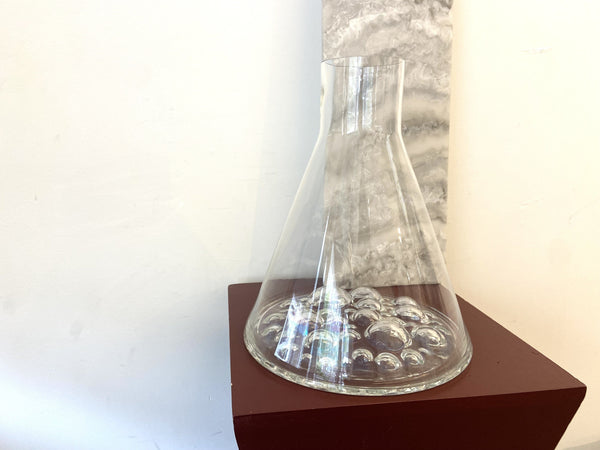 Glass vase XL - bubbles of fearce Homeware Days of Tumult 