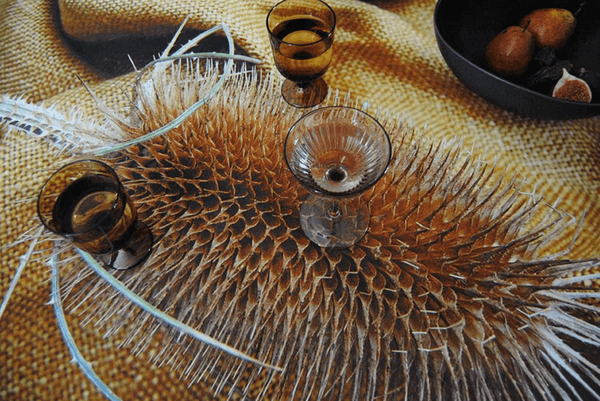 Golden Season - featherlight tablecloth Tablecloth Days of Tumult 