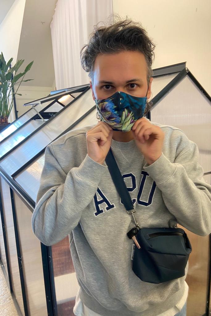 Humble Purple - Face mask Days of Tumult 