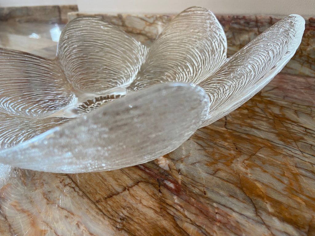 Oyster glass bowl Homeware Days of Tumult 