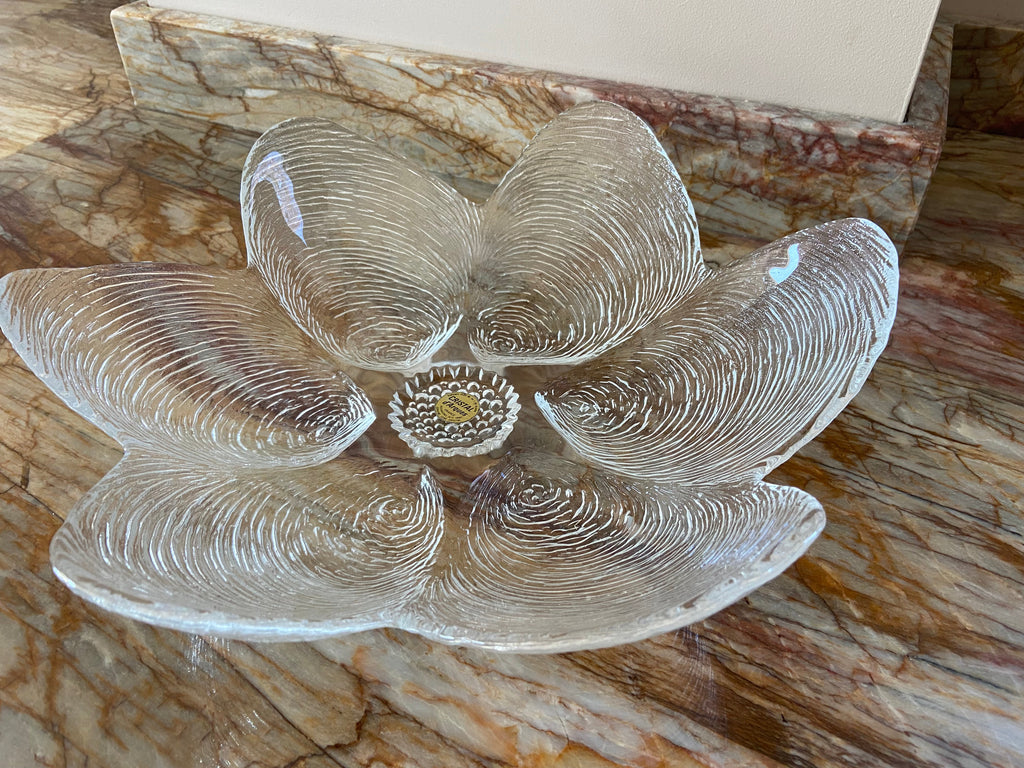 Oyster glass bowl Homeware Days of Tumult 